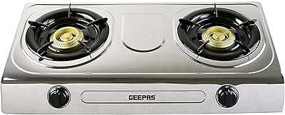 Cuisinière à gaz geepas. Faites de bonnes affaires en matière d'électroménager sur DIAYTAR COTE D'IVOIRE  ! Notre boutique en ligne propose une large gamme d'appareils ménagers à des prix imbattables. Que ce soit pour une machine à laver, un réfrigérateur ou un aspirateur, vous trouverez tout ce dont vous avez besoin chez nous.
