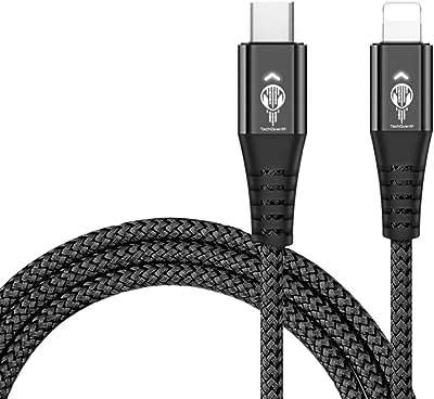 Câble de charge rapide teccover ip 12m avec lumière led chargeur en nylon. Faites des économies intelligentes avec DIAYTAR COTE D'IVOIRE  - la boutique en ligne qui réunit tous vos besoins essentiels à des prix imbattables. Explorez notre vaste gamme de produits de la maison, de l'électroménager à l'informatique en passant par la mode et les gadgets, et découvrez comment prendre soin de votre budget sans faire de compromis sur la qualité.