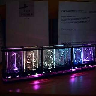 Horloge de table numérique lumineuse nixie. Ne payez plus le prix fort pour des produits de qualité grâce à DIAYTAR COTE D'IVOIRE . Notre boutique en ligne propose une gamme étendue de produits discount, de l'électroménager à l'informatique en passant par la mode et les gadgets. Faites des économies tout en restant à la pointe des tendances !