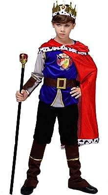 Costume médiéval prince roi pour garçon. À la recherche d'idées cadeaux originales et abordables ? Parcourez notre sélection de gadgets à prix discount sur DIAYTAR COTE D'IVOIRE  et faites plaisir à vos proches sans vous ruiner. Des gadgets high-tech aux objets insolites, notre boutique en ligne saura vous surprendre.