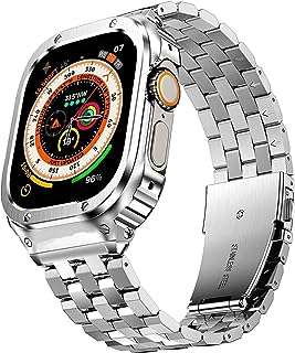 Boîtier compact et bracelet de montre dado compatibles avec apple watch. DIAYTAR COTE D'IVOIRE, votre solution intelligente pour des achats malins. Découvrez notre boutique en ligne et bénéficiez de prix discount sur une large sélection de produits pour la maison, l'électroménager, l'informatique et la mode. Ne manquez pas l'opportunité de faire des économies avec DIAYTAR COTE D'IVOIRE !