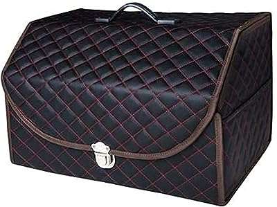 Sac de rangement multifonction en cuir pliable 50x33x30cm fait pour voiture. Découvrez DIAYTAR COTE D'IVOIRE, votre nouveau repère en ligne pour des achats malins à prix réduit. Parcourez notre catalogue diversifié de produits discount, allant de l'électroménager à l'informatique, en passant par la mode et les gadgets. Obtenez les meilleures offres sans sacrifier la qualité, le tout dans le confort de votre foyer.