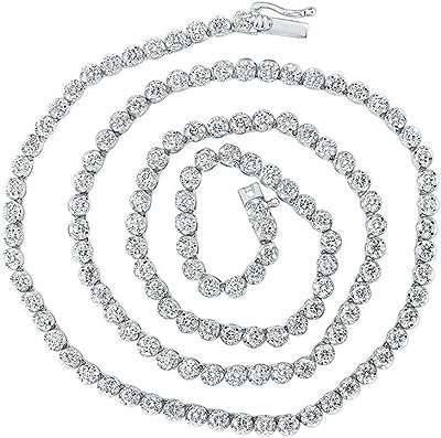 Collier chaîne à diamants ronds en or blanc 10 carats de 20 pouces pour hommes. Un large choix, des prix imbattables, c'est ce que vous offre DIAYTAR COTE D'IVOIRE . Avec des produits discount pour tous les besoins, de la maison à l'électroménager, de l'informatique à la mode et aux gadgets, notre boutique en ligne va au-delà de vos attentes pour vous proposer des produits abordables sans compromis sur la qualité.