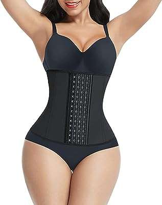Corset d'entraînement sous le buste en latex pour femme avec 4. Faites des bonnes affaires en un clic avec DIAYTAR COTE D'IVOIRE  ! Notre boutique en ligne généraliste vous propose une large gamme de produits discount, de l'électroménager à l'informatique en passant par la mode et les gadgets. N'attendez plus pour économiser et équiper votre maison à prix réduits, sans compromis sur la qualité !