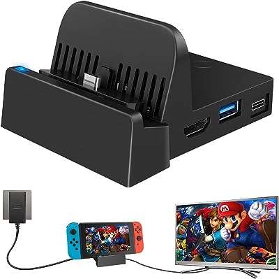Station d'accueil casewave pour nintendo switch adaptateur tv hdmi 4k pour station bon kit de remplacement. DIAYTAR COTE D'IVOIRE, votre destination en ligne pour des produits discount de qualité. Avec notre large choix de produits allant de la maison à la technologie, en passant par la mode et les gadgets, vous êtes assuré de trouver tout ce dont vous avez besoin à des prix défiant toute concurrence.