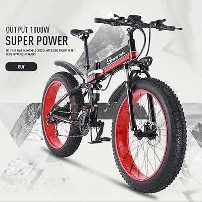 Vélos électriques shhdd vélo de neige 26 pouces gros pneu 1000w. Faites des économies sans compromis sur la qualité avec DIAYTAR COTE D'IVOIRE  ! Notre boutique en ligne propose une vaste sélection de produits discount, des appareils électroménagers fiables aux articles de mode tendance, en passant par les équipements informatiques. Trouvez tout ce dont vous avez besoin à des prix défiant toute concurrence.