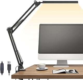 Lampe de bureau à intensité variable avec pince lampe de table bras. Rencontrez les bonnes affaires chez DIAYTAR COTE D'IVOIRE  – votre destination en ligne pour des produits discount pour tous les aspects de votre vie. Découvrez notre sélection variée d'articles pour la maison, allant des appareils électroménagers indispensables aux éléments décoratifs élégants. Restez connecté avec notre gamme d'appareils informatiques à prix imbattables, et ravivez votre style avec des vêtements et accessoires tendance à petit prix. Faites des économies tout en obtenant la qualité que vous méritez !
