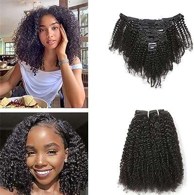 Extensions de cheveux afro bouclés à clips humains brésiliens naturels remy. DIAYTAR COTE D'IVOIRE, votre destination en ligne pour tous les produits discount dont vous avez besoin. Explorez notre large gamme de produits, allant des gadgets de dernière génération aux vêtements à la mode, en passant par les équipements informatiques et bien plus encore, le tout à des prix imbattables.