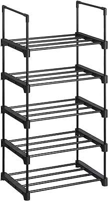 U home étagère à chaussures 5 niveaux organisateur de en métal armoire empilable sur pied. Parcourez DIAYTAR COTE D'IVOIRE, votre plateforme en ligne incontournable pour l'achat de produits discount. Que vous recherchiez des articles pour votre maison, des outils électroniques ou des accessoires de mode, nous avons tout ce qu'il vous faut à des prix incroyables, sans compromettre la qualité.