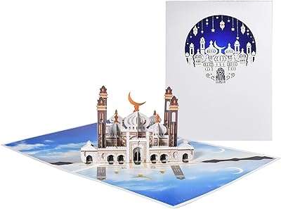 Carte de vœux pop up eid mubarak de greeting art cartes 3d ramadan. Ne payez pas plus cher pour les mêmes produits ailleurs ! DIAYTAR COTE D'IVOIRE  propose une large gamme de produits de qualité à des prix discount. Trouvez tout ce dont vous avez besoin, des appareils ménagers aux gadgets dernier cri, et économisez de l'argent sans compromettre la qualité.