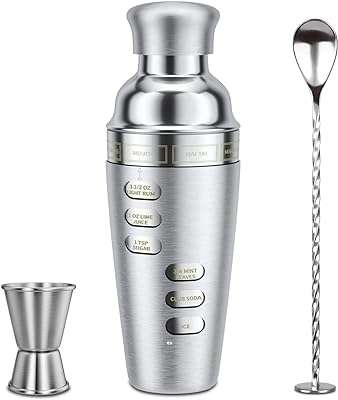 Ensemble de préparation à cocktail ensemble de mélange cocktail de 5 pièces de 700 ml avec guide. Bienvenue chez DIAYTAR COTE D'IVOIRE, le paradis des bonnes affaires en ligne ! Découvrez une large gamme de produits discount pour équiper votre maison, trouver l'électroménager de vos rêves, vous divertir avec des gadgets innovants, et compléter votre garde-robe avec des vêtements à la pointe de la mode, le tout à des prix défiant toute concurrence.