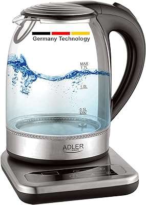 Bouilloire en verre intelligente tactile allemagne avec écran lcd capacité 2. Économisez tout en vous faisant plaisir grâce à DIAYTAR COTE D'IVOIRE, votre boutique en ligne généraliste. Notre large gamme de produits, allant de la décoration de maison aux gadgets dernier cri, en passant par la mode et l'électroménager, vous permettra de trouver ce que vous désirez à prix réduits.