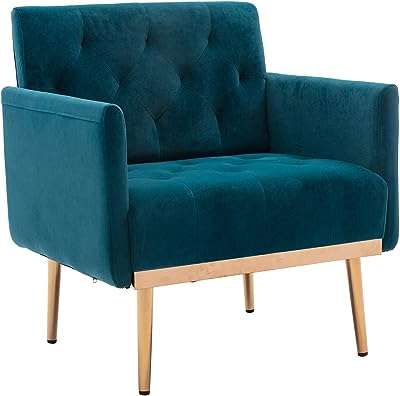 Fauteuil de salon en velours aolila canapé simple capitonné moderne avec pieds. Recherchez-vous des produits de qualité sans vous ruiner ? DIAYTAR COTE D'IVOIRE  est là pour vous ! Notre boutique en ligne propose une large gamme de produits discount, de la maison à l'électroménager en passant par l'informatique, la mode et les gadgets. Faites des économies avec nous !