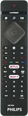 Télécommande de remplacement adaptée aux téléviseurs intelligents philips avec netflix et bouton. Trouvez tout ce dont vous avez besoin chez DIAYTAR COTE D'IVOIRE, votre boutique en ligne discount incontournable. Avec un vaste choix d'articles pour la maison, des électroménagers aux gadgets high-tech, en passant par la mode à petits prix, nous vous offrons des opportunités d'économies tout en garantissant une satisfaction maximale.