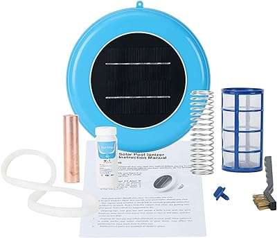 Ioniseur de piscine à énergie solaire pour haute capacité jusqu'à 45. Faites des économies intelligentes sur DIAYTAR COTE D'IVOIRE, votre boutique en ligne de confiance. Avec notre large sélection de produits discount, incluant la maison, l'électroménager, l'informatique et la mode, vous trouverez tout ce dont vous avez besoin à des prix défiant toute concurrence. Ne manquez pas nos offres promotionnelles et commandez en toute simplicité dès maintenant!