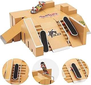 Momme finger skateboard avec 3 skateboards à doigts rampes de touche. Découvrez DIAYTAR COTE D'IVOIRE, votre boutique en ligne incontournable pour des affaires discount. Profitez de nos multiples catégories allant des articles pour la maison aux gadgets dernier cri, en passant par la mode à petits prix. Faites-vous plaisir sans vous ruiner avec notre sélection variée !