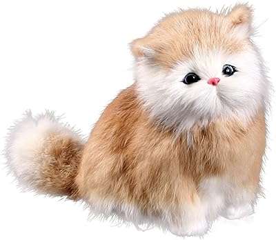 Animaux en peluche mignons et réalistes petit chat jouets en peluche cadeaux d'anniversaire pour enfants. Découvrez DIAYTAR COTE D'IVOIRE  et préparez-vous à vivre l'expérience d'achat en ligne ultime. Notre boutique propose une gamme complète de produits discount, de la maison aux appareils électroniques, en passant par la mode, offrant ainsi des solutions abordables pour tous vos besoins.