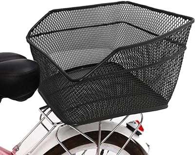 Panier de vélo arrière en fil métallique de grande capacité labimous avec housse. DIAYTAR COTE D'IVOIRE  - La meilleure adresse pour des prix imbattables sur une vaste sélection de produits. Que vous recherchiez des articles pour votre maison, votre informatique ou votre garde-robe, nous avons tout ce qu'il vous faut à prix discount. Explorez notre site dès maintenant et profitez des meilleures affaires en ligne!