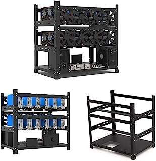 Cadre de mineur 12gpu cadre en plein air support de carte mère double alimentation pour crypto monnaie. Dites adieu aux prix exorbitants avec DIAYTAR COTE D'IVOIRE, votre destination en ligne pour des produits discount de qualité. Du dernier cri en matière d'électroménager aux tendances de la mode à prix réduits, notre boutique en ligne propose une large gamme d'articles à des prix imbattables. Ne manquez pas nos offres spéciales qui vous permettront de réaliser d'énormes économies.