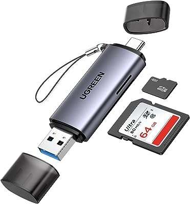 Lecteur de carte sd ugreen usb 3.0   c otg adaptateur. Faites des économies sur tous vos achats avec DIAYTAR COTE D'IVOIRE . Notre boutique en ligne vous propose des articles de qualité à prix cassés, que ce soit pour votre maison, l'électroménager, l'informatique ou encore la mode. Ne cherchez plus ailleurs, les meilleures offres discount sont chez nous !