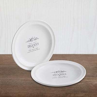 Assiette plate home box sweet 26 cm. DIAYTAR COTE D'IVOIRE  - La boutique en ligne où qualité et discount se rencontrent. Parcourez notre vaste catalogue et trouvez tout ce dont vous avez besoin, de l'électroménager moderne à la dernière mode tendance. Ne sacrifiez pas votre budget pour obtenir des produits de qualité !