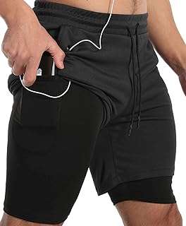 Short de course de sport respirant 2 en 1 multicolore pour hommes avec poche. DIAYTAR COTE D'IVOIRE  - la boutique en ligne par excellence pour des achats malins. Explorez notre gamme complète de produits discount, allant des indispensables pour la maison à la dernière technologie, sans oublier les dernières tendances mode. Économisez gros en achetant intelligemment avec nous.