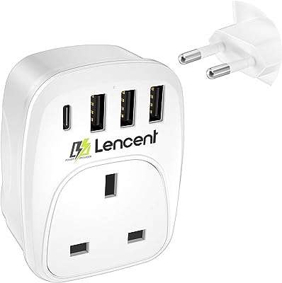 Adaptateur de prise euro lancent uk vers eu adaptateur de voyage ue avec 3. Faites des bonnes affaires en un clic avec DIAYTAR COTE D'IVOIRE  ! Notre boutique en ligne généraliste vous propose une large gamme de produits discount, de l'électroménager à l'informatique en passant par la mode et les gadgets. N'attendez plus pour économiser et équiper votre maison à prix réduits, sans compromis sur la qualité !