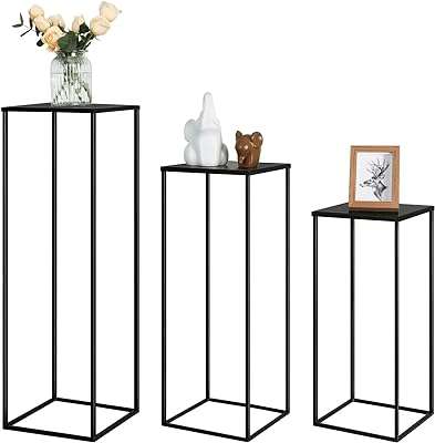 3 pièces grand support de plante en métal présentoir noir. Faites des économies sur tous vos achats avec DIAYTAR COTE D'IVOIRE, la boutique en ligne qui propose une large gamme de produits discount. Que vous recherchiez des articles pour la maison, des appareils électroniques à la pointe de la technologie, des vêtements tendance ou des gadgets innovants, vous trouverez tout cela à des prix compétitifs chez DIAYTAR COTE D'IVOIRE . N'attendez plus pour bénéficier de nos offres imbattables et profitez d'une expérience d'achat en ligne optimale.