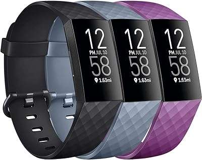 Bracelets de remplacement compatibles avec fitbit charge 4 3 paquet de 3 bracelets de sport en silicone. DIAYTAR COTE D'IVOIRE  vous offre des produits discount exceptionnels, sans compromis sur la qualité. Parcourez notre sélection variée comprenant des appareils électroménagers fiables, des gadgets innovants et des tendances mode à des prix défiant toute concurrence.