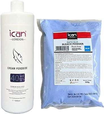 Ikan london professional crème peroxyde 40v 12% 1000ml + poudre javel. Ne payez pas plus cher ! DIAYTAR COTE D'IVOIRE  vous offre des produits discount de qualité supérieure à des prix abordables. Découvrez notre large sélection d'articles pour la maison, l'électroménager, l'informatique, la mode et les gadgets les plus recherchés. Visitez notre site dès maintenant et bénéficiez de nos offres exclusives pour économiser sur tous vos achats.