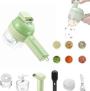 Ensemble de hachoir à légumes électrique portable 4 en 1. Trouvez tout ce dont vous avez besoin chez DIAYTAR COTE D'IVOIRE, votre boutique en ligne discount incontournable. Avec un vaste choix d'articles pour la maison, des électroménagers aux gadgets high-tech, en passant par la mode à petits prix, nous vous offrons des opportunités d'économies tout en garantissant une satisfaction maximale.