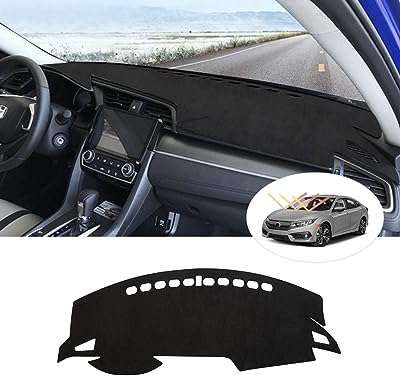 Couverture de tableau de bord en cuir suédé cartest pour honda civic. Ne payez plus le prix fort pour des produits de qualité grâce à DIAYTAR COTE D'IVOIRE . Notre boutique en ligne propose une gamme étendue de produits discount, de l'électroménager à l'informatique en passant par la mode et les gadgets. Faites des économies tout en restant à la pointe des tendances !