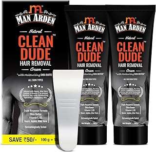 Crème dépilatoire man arden natural clean dude pour hommes tous types de peau. À la recherche de produits discount de qualité ? Faites confiance à DIAYTAR COTE D'IVOIRE  ! Notre plateforme en ligne regorge d'articles pour la maison, l'électroménager, l'informatique, la mode et les gadgets, tous proposés à des prix compétitifs. Explorez notre catalogue dès maintenant et bénéficiez de remises exceptionnelles sur une large gamme de produits.