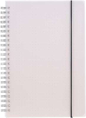 Cahier à spirale hingerz a5 avec bandes élastiques pages pointillées carnet de notes. Vous voulez dépenser moins tout en obtenant plus ? DIAYTAR COTE D'IVOIRE  est là pour vous ! Profitez de nos offres exceptionnelles sur une large gamme de produits, allant des articles ménagers à l'électroménager, en passant par les gadgets et la mode. Faites des économies sans compromettre la qualité.