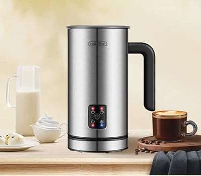 Chauffe lait électrique à consistance mousseuse adapté pour le latte le cappuccino et le chocolat. DIAYTAR COTE D'IVOIRE  is your ultimate destination for discount shopping, providing a diverse range of products that cater to your everyday needs. With everything from essential home appliances to state-of-the-art electronics, trendy fashion pieces, and inventive gadgets, our online store offers unbeatable prices without compromising on quality.