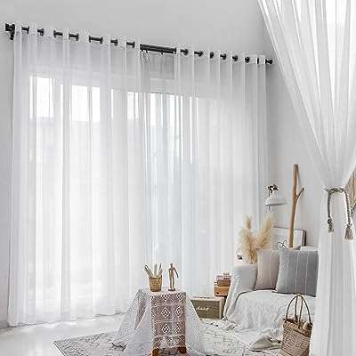 Rideaux de fenêtre transparents tissés en lin filtrant la lumière pour chambre. Ne cherchez plus ailleurs, DIAYTAR COTE D'IVOIRE  offre une large gamme de produits discount en ligne. Faites des affaires exceptionnelles dans tous les domaines, qu'il s'agisse de l'informatique, de la maison ou de la mode. Avec notre sélection variée et notre engagement envers les prix bas, vous êtes sûr de trouver ce que vous recherchez.