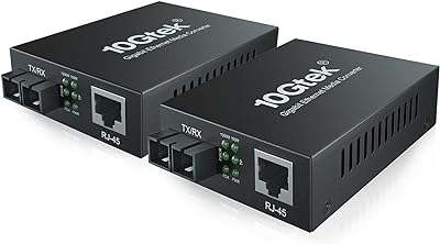 Convertisseur de média gigabit ethernet vers fibre 10 100 1000base tx (rj45) 1000base lx fsc. Cherchez-vous des produits de qualité à des prix abordables ? Ne cherchez plus ! DIAYTAR COTE D'IVOIRE  propose une sélection diversifiée de produits discount allant des articles ménagers aux produits high-tech, le tout à des prix défiant toute concurrence. N'attendez plus pour faire votre shopping malin.