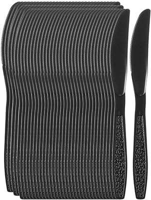 Couteau en plastique noir jetable lourd couverts noirs robustes ustensiles parfait pour les fêtes. Besoin de renouveler votre intérieur ou de vous équiper en nouvelles technologies à prix cassés ? Ne cherchez plus, DIAYTAR COTE D'IVOIRE  a tout ce qu'il vous faut ! Notre boutique en ligne propose une variété impressionnante de produits discount, alliant qualité et prix compétitifs dans des domaines tels que l'électroménager, la mode, l'informatique et bien plus encore.