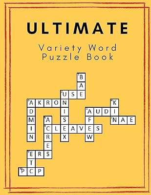 Livre de puzzles de mots de variété ultime : livres croisés de taille moyenne pour adultes. Découvrez DIAYTAR COTE D'IVOIRE, la boutique en ligne ultime pour des achats malins. Parcourez notre catalogue où vous trouverez une grande variété de produits discount pour la maison, l'électroménager, l'informatique ainsi que les dernières tendances mode et les gadgets les plus en vogue.