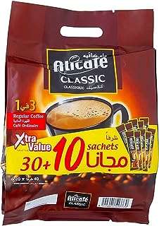 Café classique 3 en 1 d'alicafe 12 (30 sachets de 20 g) avec 10. DIAYTAR COTE D'IVOIRE  révolutionne le shopping en ligne avec sa vaste sélection de produits discount. Trouvez tout ce dont vous avez besoin pour votre maison, des équipements électroménagers aux gadgets high-tech, en passant par les dernières tendances de la mode. Avec DIAYTAR COTE D'IVOIRE, vous pourrez faire des économies tout en profitant de produits de qualité. N'attendez plus et découvrez les avantages de notre boutique en ligne généraliste.