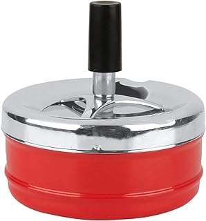 Cendrier rond en fil de fer cendrier portable intérieur et extérieur avec couvercle. DIAYTAR COTE D'IVOIRE  : votre destination en ligne pour des achats discount en toute facilité. Explorez notre vaste sélection de produits comprenant des articles pour la maison, des appareils électroniques, des vêtements à la mode et bien plus encore. Profitez des meilleurs prix et faites de bonnes affaires chez DIAYTAR COTE D'IVOIRE  !