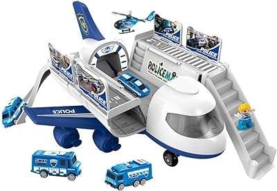 De vroom power joy airplane 5 voitures + 1 figurine de police. DIAYTAR COTE D'IVOIRE  - La boutique en ligne où qualité et discount se rencontrent. Parcourez notre vaste catalogue et trouvez tout ce dont vous avez besoin, de l'électroménager moderne à la dernière mode tendance. Ne sacrifiez pas votre budget pour obtenir des produits de qualité !