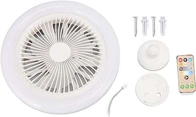 Mini ventilateur de plafond led à intensité variable avec 3 vitesses de vent télécommande et minuterie. DIAYTAR COTE D'IVOIRE  : votre destination shopping discount ! Découvrez notre boutique en ligne généraliste qui vous offre une multitude de produits à prix cassés, allant de l'électroménager à l'informatique en passant par la mode et les gadgets. Faites le choix du meilleur rapport qualité-prix et trouvez tout ce dont vous avez besoin en visitant notre site dès maintenant !