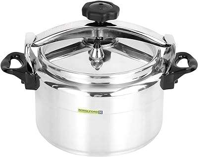 Autocuiseur royalford en aluminium de 15 litres argent. Explorez DIAYTAR COTE D'IVOIRE  et découvrez une variété impressionnante de produits discount pour la maison, l'électroménager, l'informatique et la mode. Avec des offres irrésistibles et une livraison rapide, faites des économies tout en obtenant des produits de qualité.