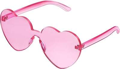 Lunettes de soleil transparentes sans monture en forme de cœur maxdot pour cadeaux. Faites des économies tout en restant tendance avec DIAYTAR COTE D'IVOIRE . Notre boutique en ligne généraliste propose des articles de mode et des gadgets à prix discount, sans compromis sur la qualité. Explorez notre sélection dès maintenant et trouvez les meilleures affaires du moment.