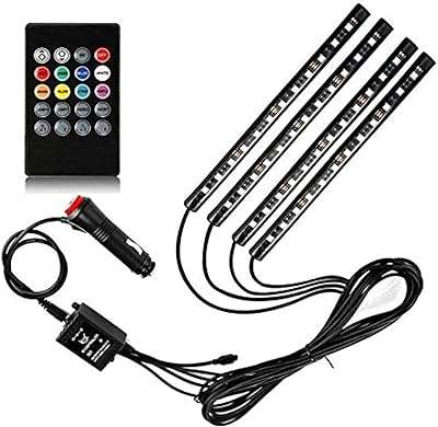 Limous 4 pièces voiture rgb led bande lumineuse 16 couleurs décoration de lumières. DIAYTAR COTE D'IVOIRE, votre partenaire pour des achats électroniques à prix discount. Découvrez notre large choix d'appareils high-tech, des smartphones aux téléviseurs en passant par les enceintes et les caméras. Profitez de nos offres imbattables pour vous équiper des dernières innovations technologiques sans vous ruiner.