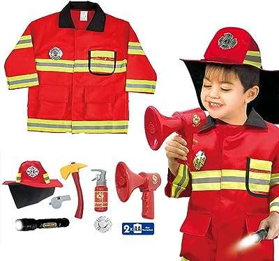 Costume de jeu de rôle de pompier pour enfants ensemble d'accessoires d'extincteur de tir. Avec DIAYTAR COTE D'IVOIRE, obtenez le meilleur rapport qualité-prix sur tous vos achats en ligne. Parcourez notre catalogue diversifié et faites des économies sur des produits essentiels pour la maison, les équipements informatiques et même les dernières tendances en matière de mode.