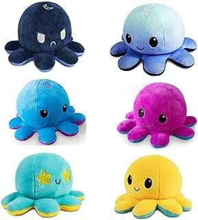 Poupée pieuvre en peluche réversible grabmantra animaux mignons montrez votre humeur sans dire un mot. DIAYTAR COTE D'IVOIRE  vous propose une expérience de shopping inoubliable : explorez notre boutique en ligne pour trouver des réductions incroyables sur des produits pour la maison, l'électroménager, l'informatique et la mode. Ne sacrifiez pas la qualité pour des économies, grâce à DIAYTAR COTE D'IVOIRE !