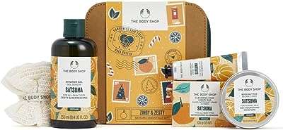 Coffret cadeau the body shop zingy & zesty satsuma essentials – soins de la peau