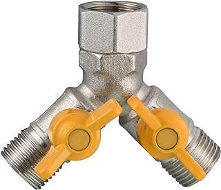 Inverseur de douche 3 voies tecmolog en laiton avec robinet d'arrêt en nickel brossé pour pomme. Explorez DIAYTAR COTE D'IVOIRE  et économisez gros sur une variété de produits pour la maison, y compris des appareils électroménagers dernier cri, des gadgets innovants et des articles à la mode, à des tarifs imbattables.